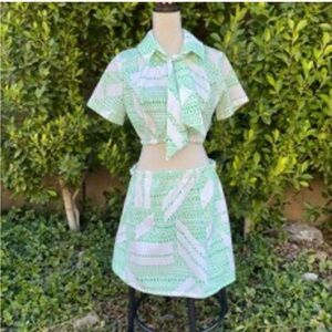 Upcycled 1960's Dress | Two-Piece Set